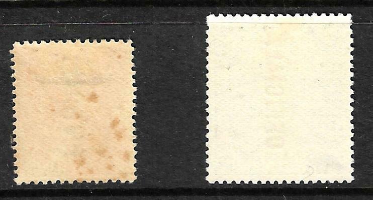 NEW ZEALAND  1926  ADMIRAL OFFICIAL SET 2 MLH    SG O111/O112