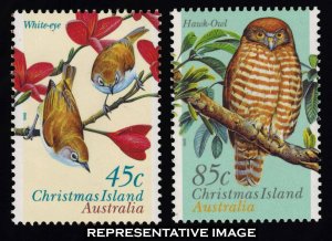 Christmas Islands Scott 399-400 Mint never hinged.