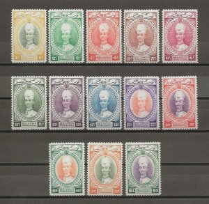 MALAYA/KELANTAN 1937/40 SG 40/52 MINT Cat £365