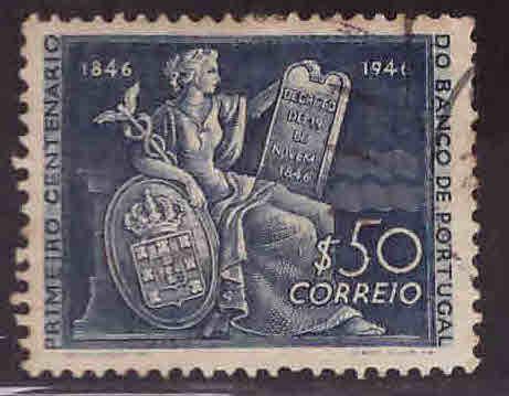 Portugal Scott 670 Used stamp