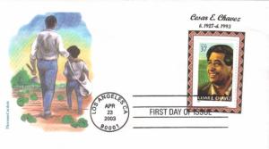 #3781 Cesar Chavez Therome FDC
