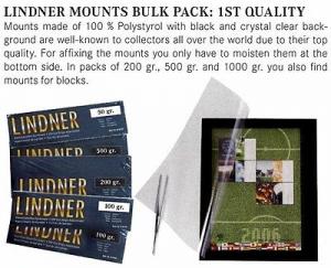 Lindner Mounts-Bulk Pack (Item 1 1000)