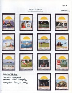 Jersey 2015 Island Games set Unmounted Mint 