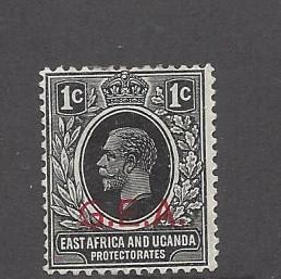 German East Africa, N106, Overprinted Single, **Hinged**