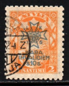 Latvia #B22     used