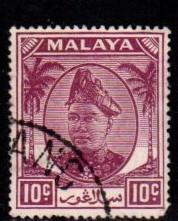 Malaya - Seleangor - #86 Sultan Hisam Shah - Used