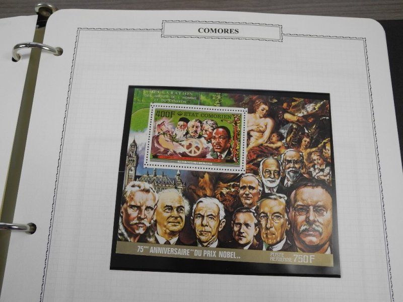 PEACE, Wonderful Topical Stamp/Cover Collection in 8 binders