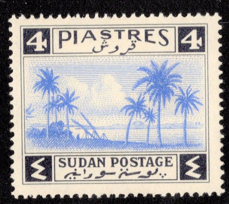 Sudan Scott 73 Unused hinged.