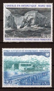 FSAT TAAF C78-C79 MNH Air Post Ships Port  Joan of Arc Antarctic ZAYIX 0324S0083