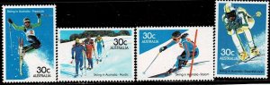 AUSTRALIA  1984 SKIING IN AUSTRALIA MNH