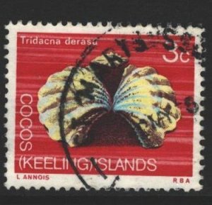 Cocos Keeling Islands Sc#10 Used