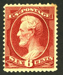 U.S. #208 MINT OG LH