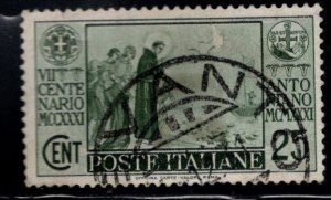 Italy Scott 259 Used  stamp