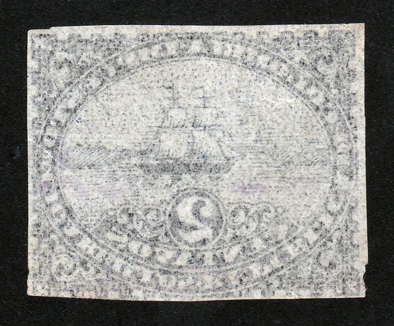 COLOMBIA CIGARETTE TAX REVENUE STAMP 2¢ IMPERF NO GUM