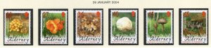 Alderney 2004 Fungi Set SGA223/A228 Unmounted Mint