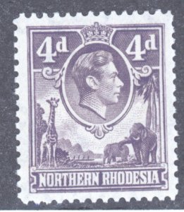 Northern Rhodesia, Scott #36, MH