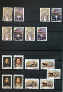 POLAND 2000/1 MNH Used (Appx 100 Items) (DD480)