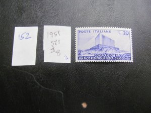 ITALY MNH 1951 SC 571 SET VF/XF $8 (152)
