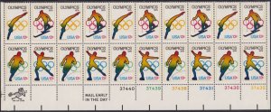 1698a Olympics Plate Strip MNH