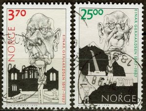 Norway 1997: Sc. # 1170-1171; O/Used Cpl Set