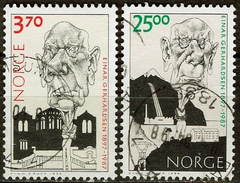 Norway 1997: Sc. # 1170-1171; O/Used Cpl Set