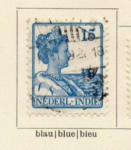 Dutch Indies Netherlands 1929-30 Early Issue Fine Used 15c. NW-170637