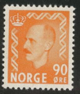 Norway Scott 352 MH* 1955 stamp