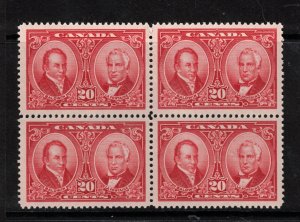 Canada #148 Extra Fine Never Hinged Block