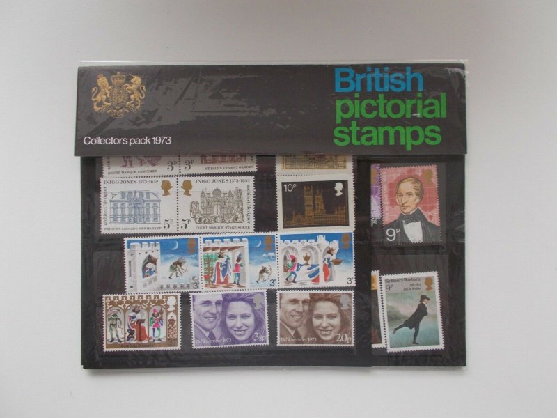 1973 Collectors Pack Includes Complete Commemorative Sets Superb MNH Cat £27