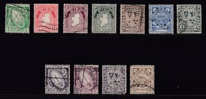 Ireland - Scott #65/76 - 1922 and 1923 Series - Used - SCV $105.25