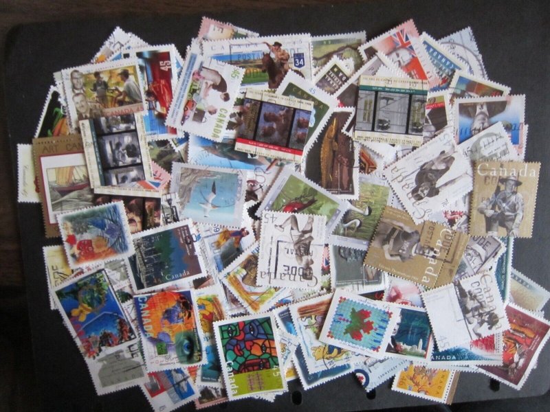 Hoard Of 2 million Used CANADA from 1990 to 2003 200 DIFFERENT Commemoratives