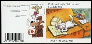 FINLAND HOLOGRAM COMPLETE BOOKLET  SCOTT#956a  MINT NEVER HINGED--SCOTT $ 