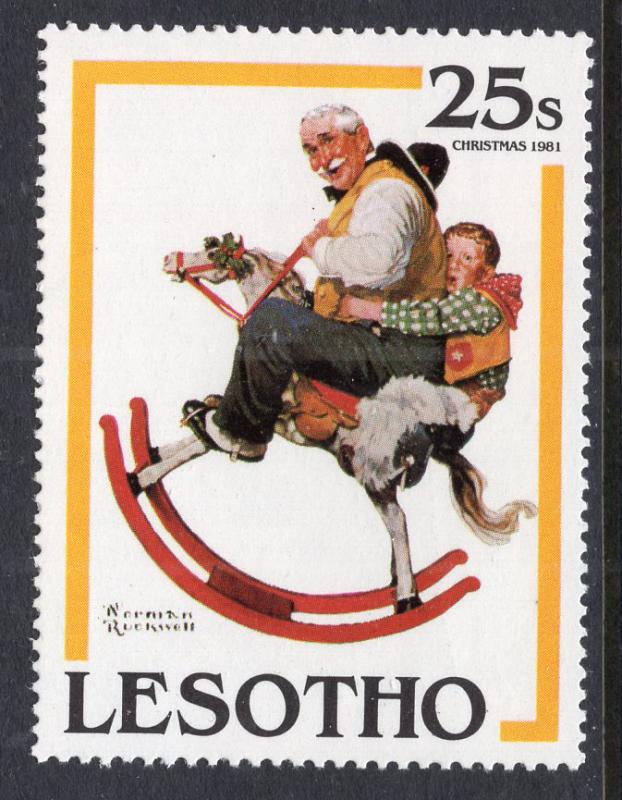 Lesotho 348 Norman Rockwell MNH VF