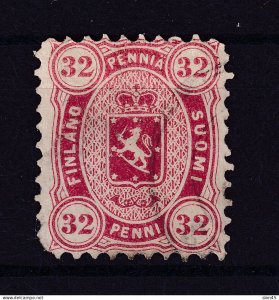 Finland 1875/82 32p Perf 11 Sc 23 CV$60 Used 15885