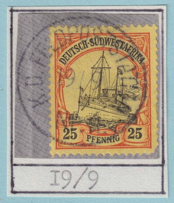 GERMAN SOUTHWEST AFRICA USED SON CANCEL K.D. FELDPOSTSTATION NR 4