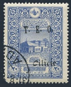 Cilicia 77,CTO-perf.Michel 53. Old General Post Office of Constantinople,1919.