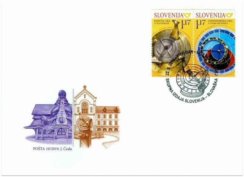 SLOVAKIA/2019 -  (STAMPS + FDC's SET) Joint Issue with Slovenia, MNH 