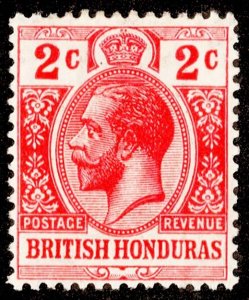 British Honduras Scott 76 Unused lightly hinged.