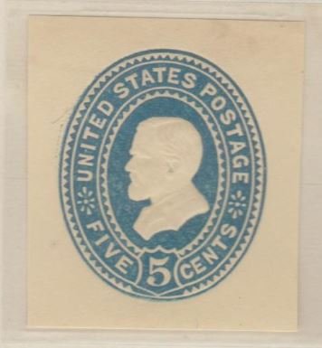 U.S. Scott #U331 Grant - Embossed Stamped Envelope - Mint Single