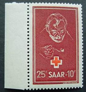 Germany, Saar, Scott B75, MNH
