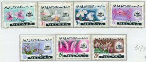 MALAYA MALACCA  LOT OF MINT  NEVER HINGED STAMPS ORIGINAL GUM