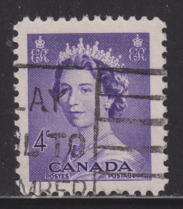 Canada 328 Queen Elizabeth II 4¢ 1953