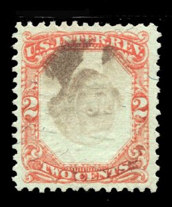 MOMEN: US #R151a INVERTED CENTER REVENUE UNUSED VF+ LOT #86286**