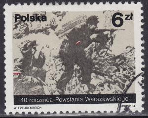 Poland 2636 Warsaw Uprising 6.00zł 1984