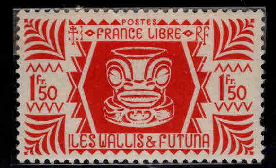Wallis and Futuna Islands Scott 134 MNH** Tiki stamp