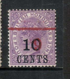 British Honduras #34a (SG #43a) Mint Fine+ Original Gum Lightly Hinged