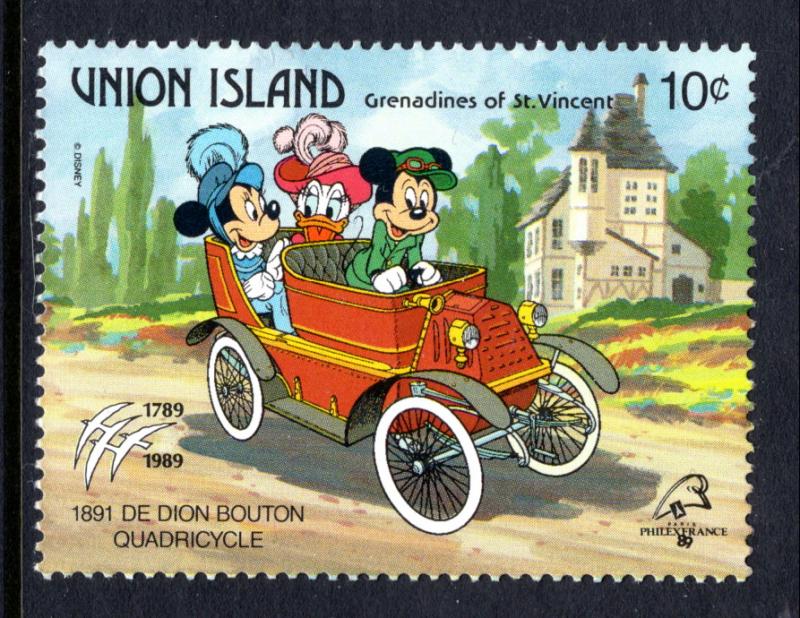 St Vincent Grenadines Union Island 246 Disneys MNH VF