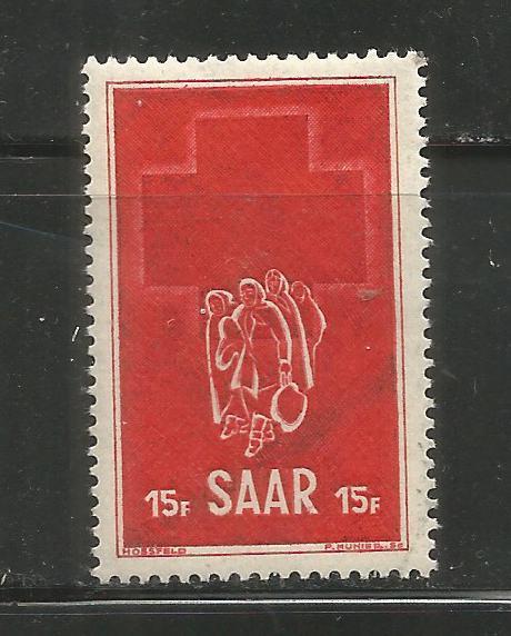 SAAR, 230, MNH, CROSS