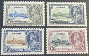 NIGERIA # 34-37-MINT/HINGED--COMPLETE SET--1935(LOTGA6)