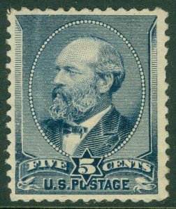 EDW1949SELL : USA 1888 Scott #216 F-VF, Mint regummed over creases. Catalog $210